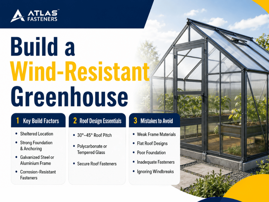 How to Build Wind Resistant Greenhouses with Better Roofs?