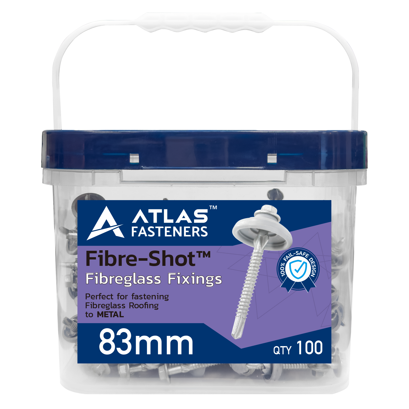 Fibre-Shot&trade; 83mm - Plastic Tub