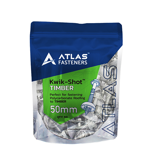 Kwik-Shot&trade; TIMBER 50mm - Hang Hole Zip Lock Pack